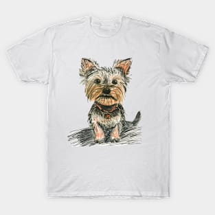 Funny Cute Yorkie Cute for Yorkshire Terrier Lovers T-Shirt